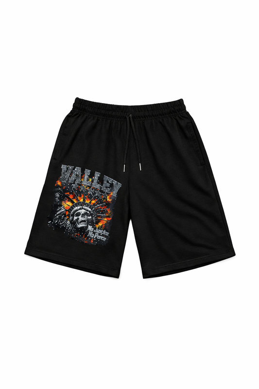 Short french terry piedreria val