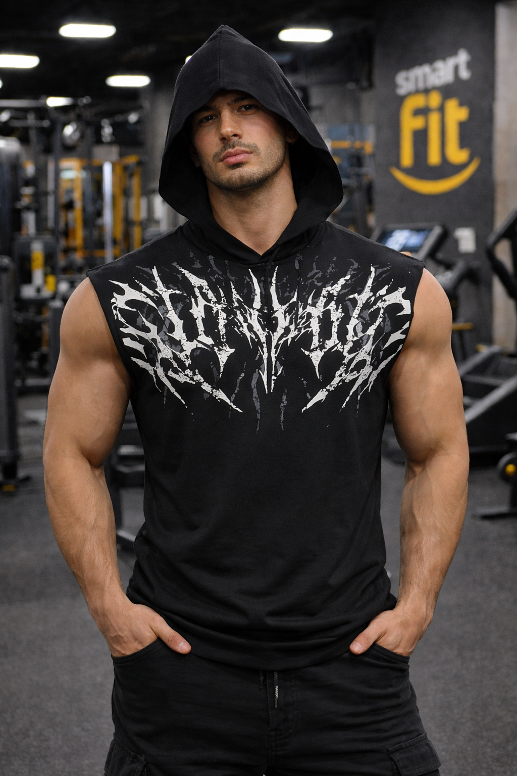 Polo sin mangas tribal gym