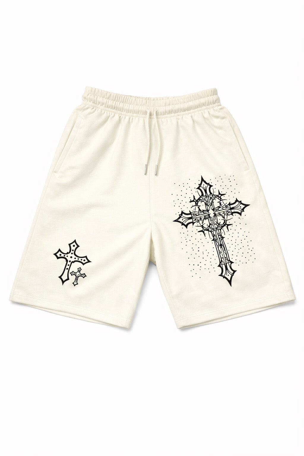 Short cruz piedreria french terry