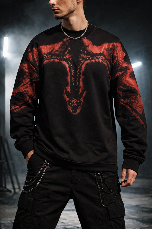 Polera sin capucha dragón